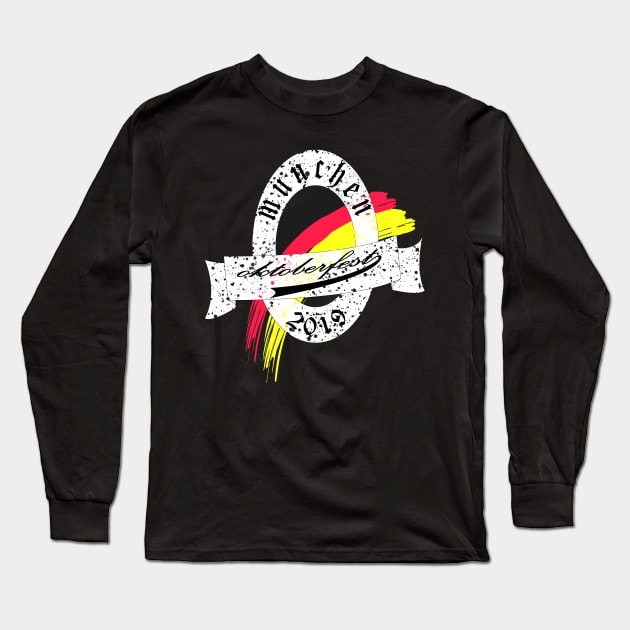 Oktoberfest munchen Long Sleeve T-Shirt by rashiddidou